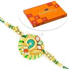 Cadbury Small Celebration Box with Jaipur Fancy Rakhi