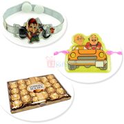 Delicious Ferrero Rocher 24 Pcs with Best 2 Kids Rakhis