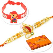 Small Celebration Combo Pack with Rakhi for Adult and Kids
