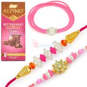 Chocolate Rakhi Hamper for 3 Brothers
