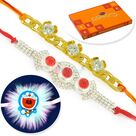 Brother and Kids Rakhi Chocolate Hamper Containing Celebration Box