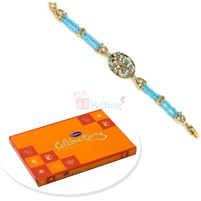 Antique Look Bracelet with Small Cadbury Celebration Pack