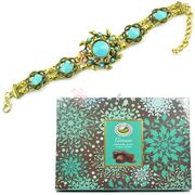 Antique Looking Bracelet with Choco Swiss Milky Chocolate