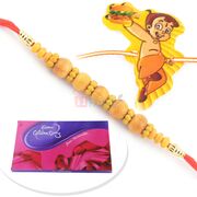 Big Cadbury Celebration Pack with Sandalwood and Kids Rakhi Hamper