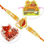 Motu Patlu Kids and Brother Rakhi with Handmade Chocolate Hamper