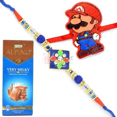 Alpino Very Milky with Meena and Mario Kids Rakhi