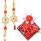 Tasty and Yummy Handmade Chocolate Pack with Amazing Pair Rakhi