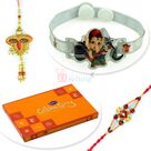 Cadbury Small Celebration with Pair and Ganesha Kids Rakhi