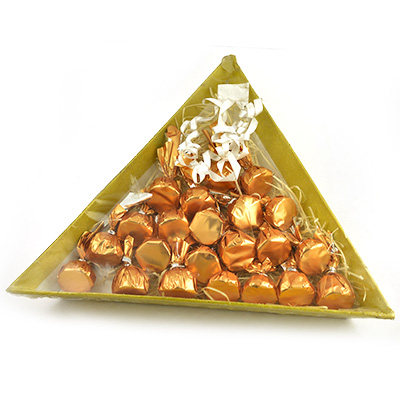 Triangle Shape Shimmering T 24 Chocolate Box