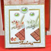 Choco Swiss Twins Luxury Milk Choco Slab