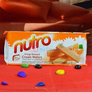 Nutro Cream Wafers Orange Flovoured