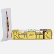 Elegant Mauli Threaded Rakhi with Tempting Ferrero Rocher (4 pcs)