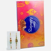 AD Work Rakhi Set with Cadbury Celebration