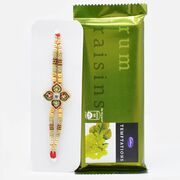 Authentic Pearls Raki Set with Tempting Cadbury Rum Raisin Temptation