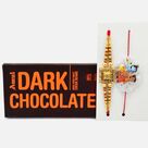 Tasty Amul Dark Chocolate with Richer Looking Bhai and Kid Rakhi