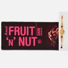 Amul Fruit N Nut Dark Chocolate with Swastika Brother Rakhi 