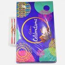 Bro Witten Two Rakhi for Brother with Cadbury Dairy Milk Big Celebration