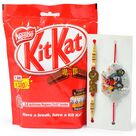 Bro Written and Cartoon Kids Rakhi with Nestle Kikat Chocolates Pack