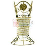Canning Wired Metalic Flower Pot