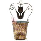 Wall Hanging Wired Flower Pot