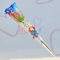 Blue Rose Bud Bouquet