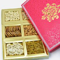 Ultimate deliciously and enjoyable combo of 6 type dry fruits