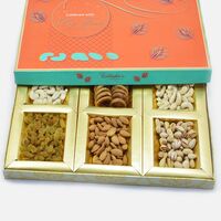 Smooth filling with Dry fruits - 6 nuts dry fruit combo