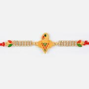 Amazing Simple Diamond Meena Rakhi
