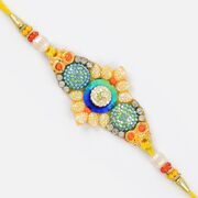Something Special- Colorful Based Spray of Sparkling Designer Rakhi