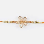 Awesome Floral Jewel Designer Rakhi