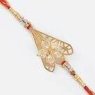 Designer Leaf Diamond Beautiful Rakhi