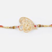 Beautiful Designer Heart Jewel Studded Rakhi