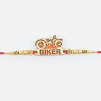 Bike Lover Brother Special Designer Biker Written Bike Design Rakhi