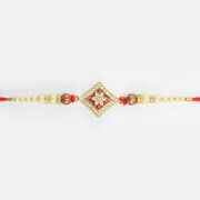 Pearl and Beads Design Jewel Studded Stylish Awesome Looking Designer Rakhi