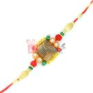 Pleasance of Sleek Look Fancy Designer Rakhi for Brother