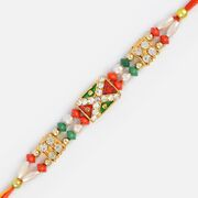 Jewels Fancy Designer Rakhi for Bhaiya- Exclusive Rakhi