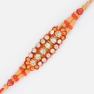 Beautiful Fancy Designer Diamond Rakhi