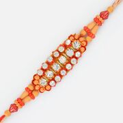 Beautiful Fancy Designer Diamond Rakhi