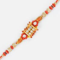 Exclusive Designer Fancy Look Diamond Rakhi
