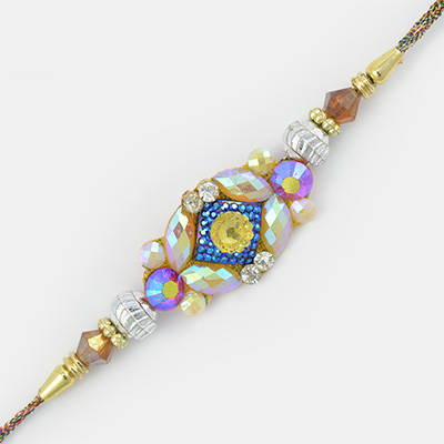 A Fancy Rakhi of Colors and Richness