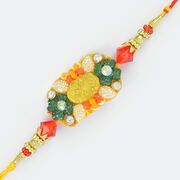 Unconditional Love of Siblings- Colorful Fancy Rakhi for Brother