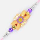 Impression of Simplicity- Blue Beads Special Fancy Rakhi