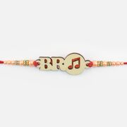 Rakhi for Music Lover Brother Stylish New Looking Bro Written Rakhi