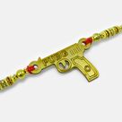 Pubg Game Lover Brother Rakhi New Golden Color Wood Type Pubg Rakhi for Brother