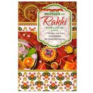 Rakhi Greeting Card for Brother on Rakhi with Lots of Love