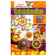 Raksha Bandhan Greeting Card for Brother