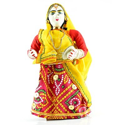 Mirroring Doll Traditionally Handicraft Decorative
