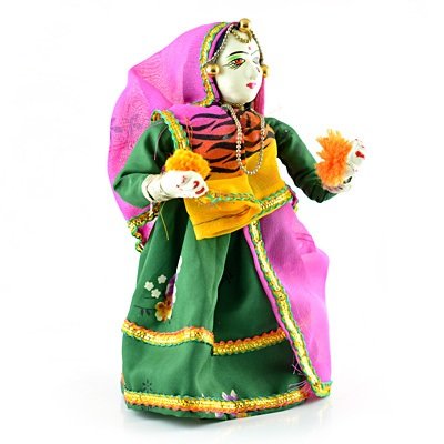 Traditional Doll Flower in Hand Handicraft