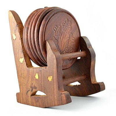 Chair Coaster Handicraft in Wooden