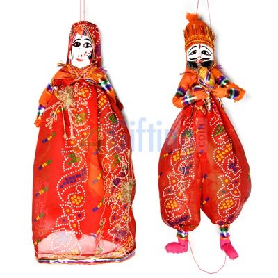 Handicraft Kathputali-Manually Dancing Dolls
